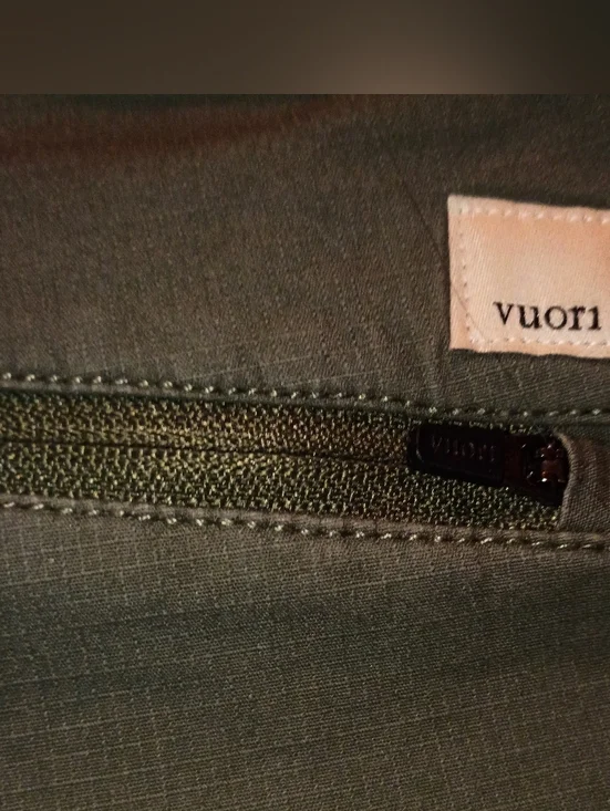 Vuori Sz Med Olive Green Ripstop Pants - Picture 6 of 9